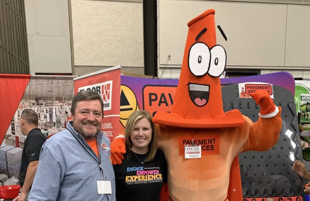 Coneman at the AATC Tradeshow